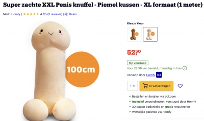 Knuffelpenissen als teken des tijds