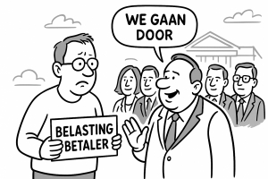 De burger betaalt, de bestuurders regelen het wel
